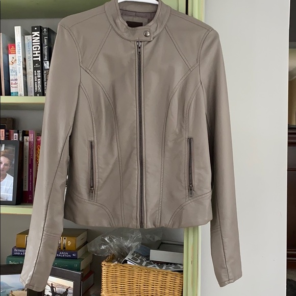 The Limited Jackets & Blazers - The Limited leather-style jacket
